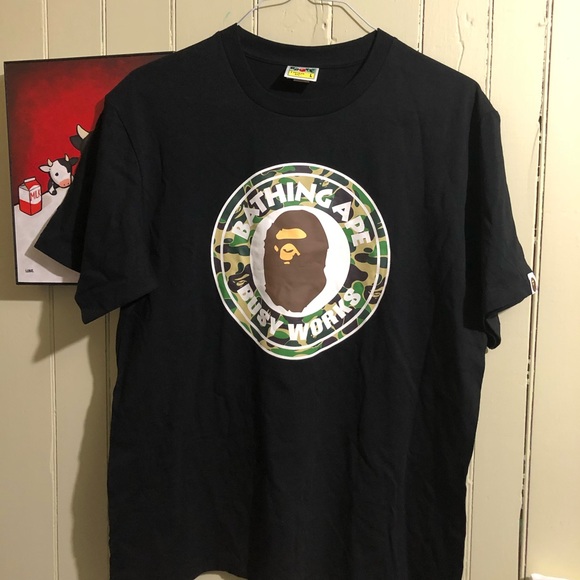 Bape Busy Works Tee - Picture 1 of 3